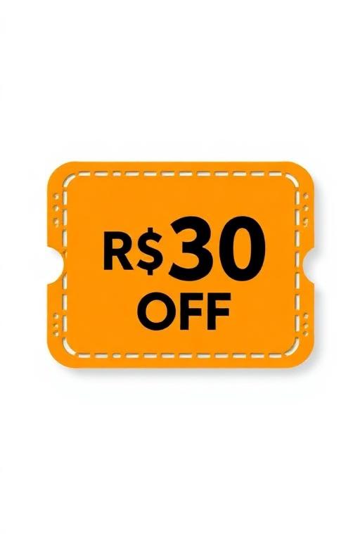 Cupom R$30 de desconto